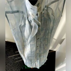 Theory silk blouse